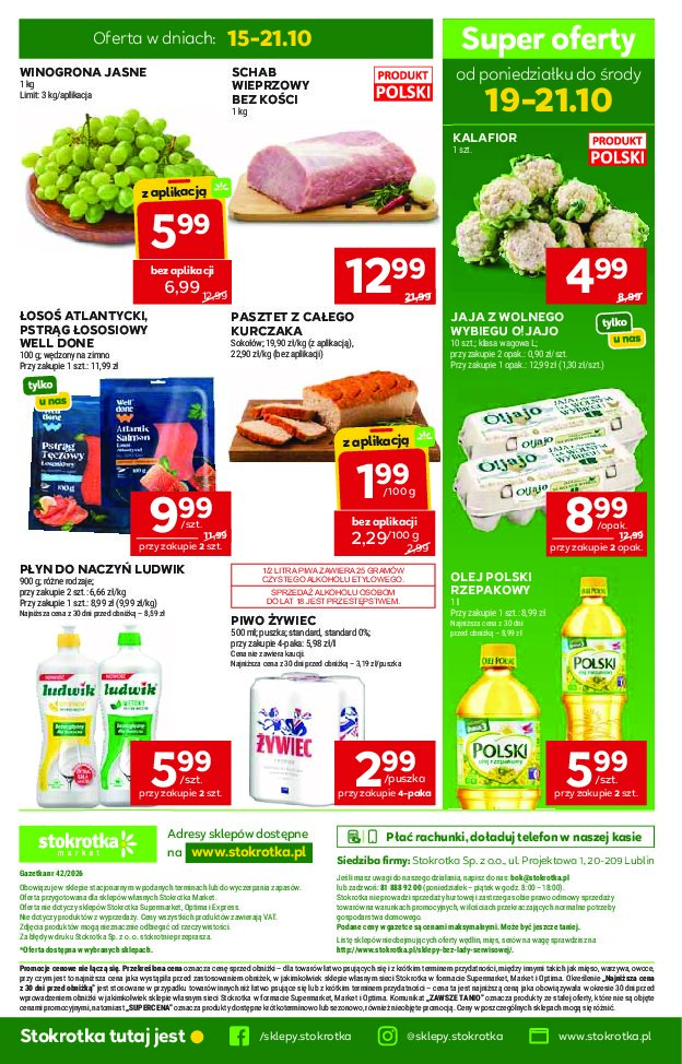 Gazetka Stokrotka 15/10/2026 – 21/10/2026 - gazetki promocyjne str. 33