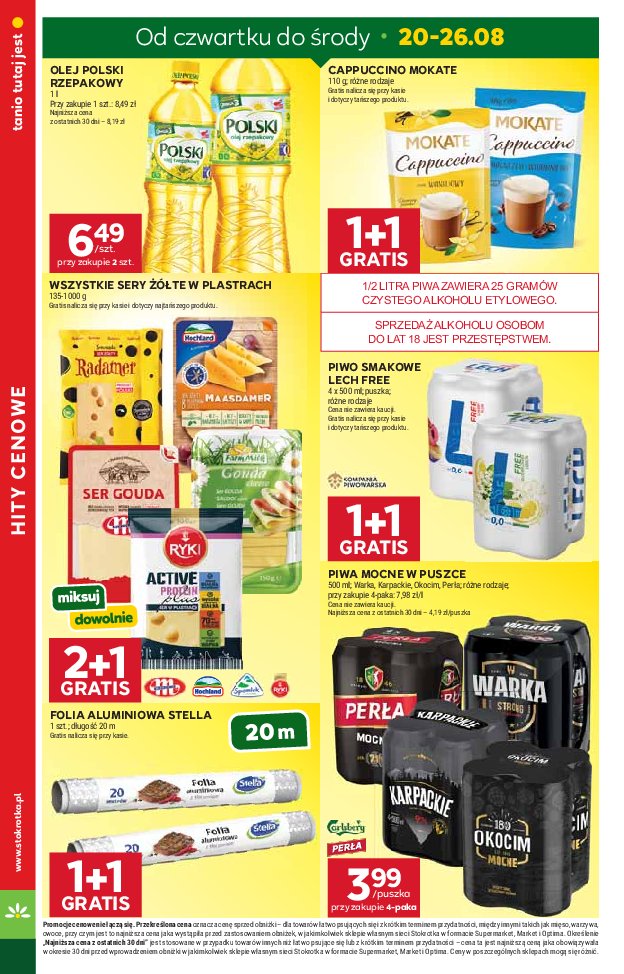 Gazetka Stokrotka 20/08/2026 – 26/08/2026 - gazetki promocyjne str. 6