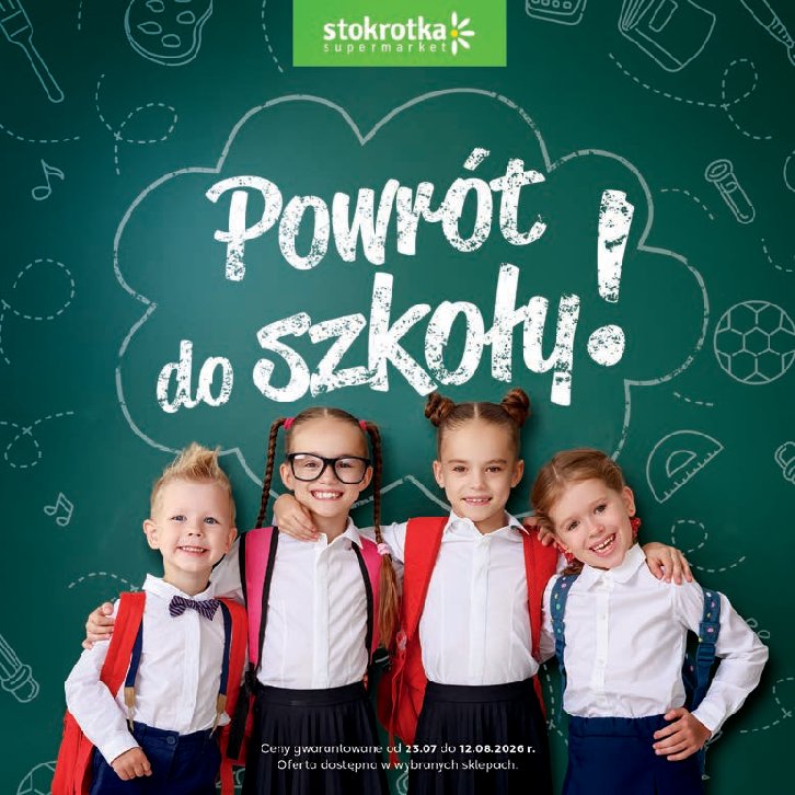Gazetka Stokrotka 23/07/2026 – 12/08/2026