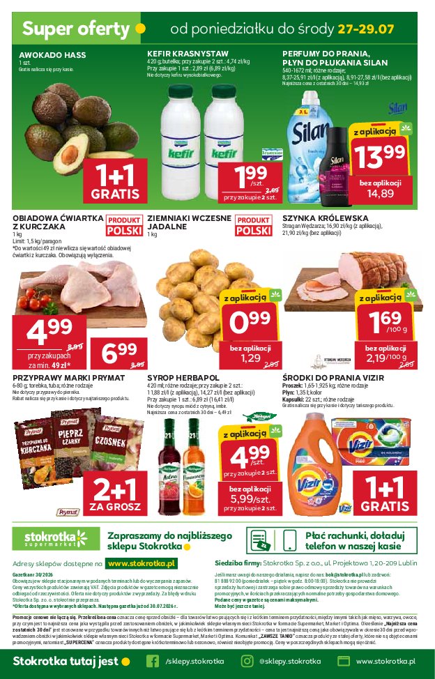 Gazetka Stokrotka 23/07/2026 – 29/07/2026 - gazetki promocyjne str. 48