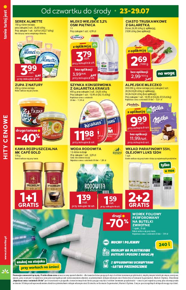 Gazetka Stokrotka 23/07/2026 – 29/07/2026 - gazetki promocyjne str. 6