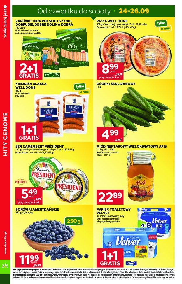 Gazetka Stokrotka 24/09/2026 – 30/09/2026 - gazetki promocyjne str. 2