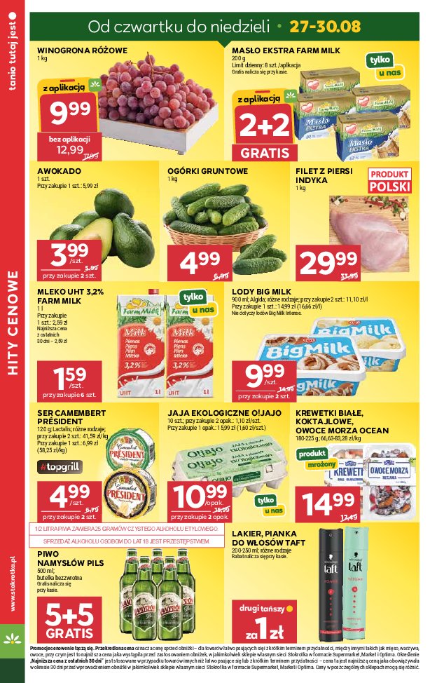 Gazetka Stokrotka 27/08/2026 – 02/09/2026 - gazetki promocyjne str. 4
