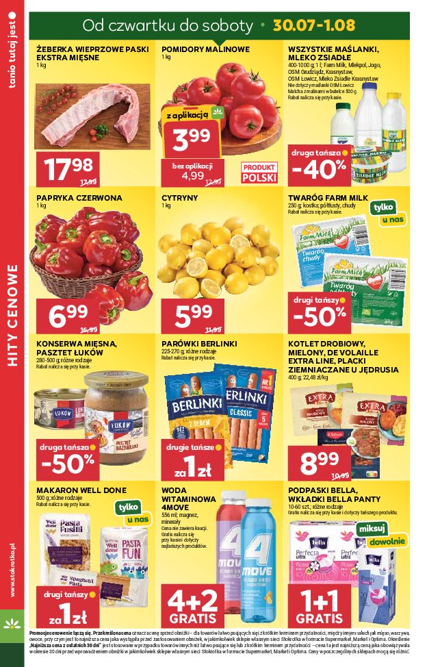 Gazetka Stokrotka 30/07/2026 – 05/08/2026 - gazetki promocyjne str. 4