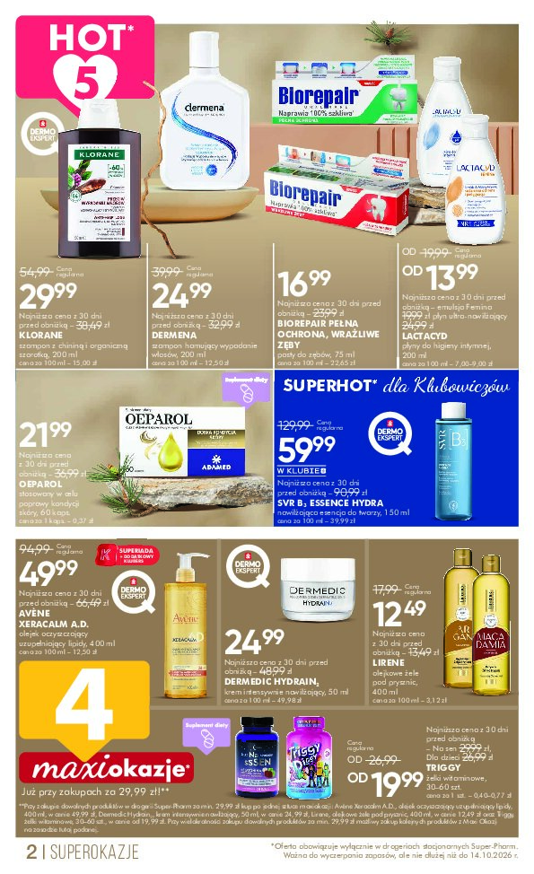 Gazetka Super-pharm 01/10/2026 – 14/10/2026 - gazetki promocyjne str. 2