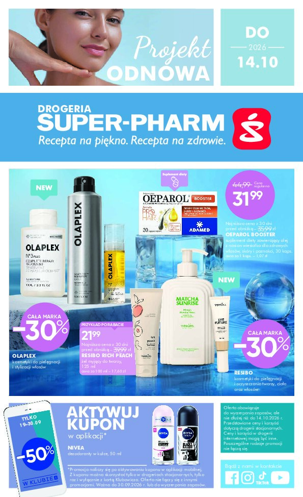 Gazetka Super-pharm 19/09/2026 – 14/10/2026