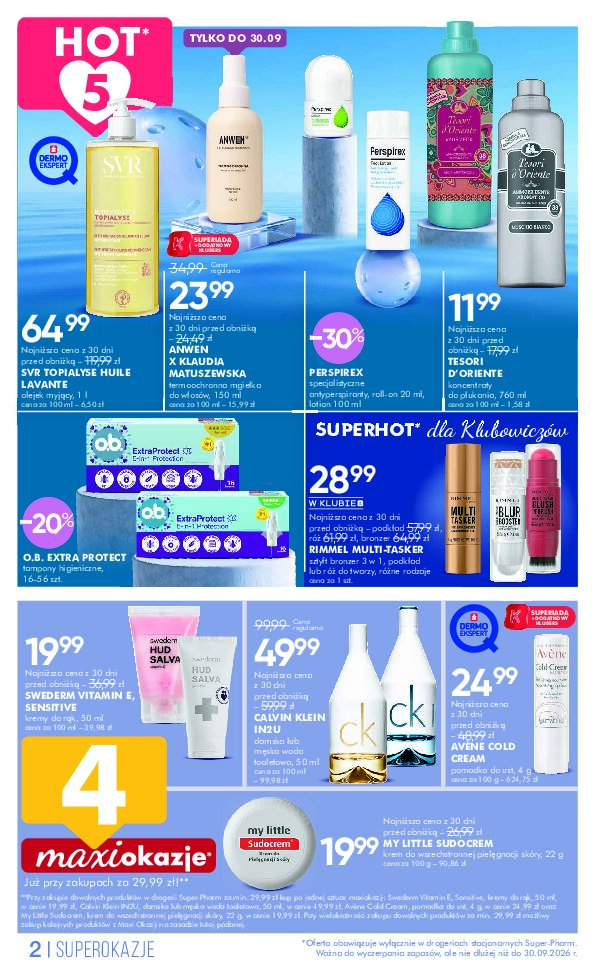 Gazetka Super-pharm 19/09/2026 – 14/10/2026 - gazetki promocyjne str. 2