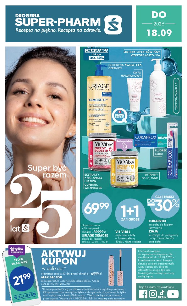 Gazetka Super-pharm 20/08/2026 – 18/09/2026 - gazetki promocyjne str. 1
