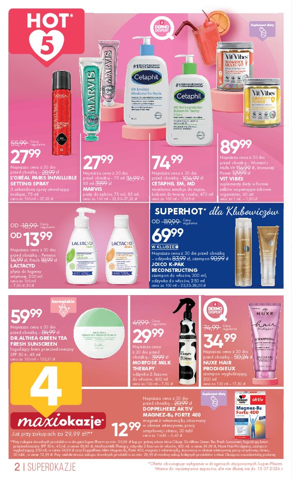 Gazetka Super-pharm 29/06/2026 – 15/07/2026 - strona 2