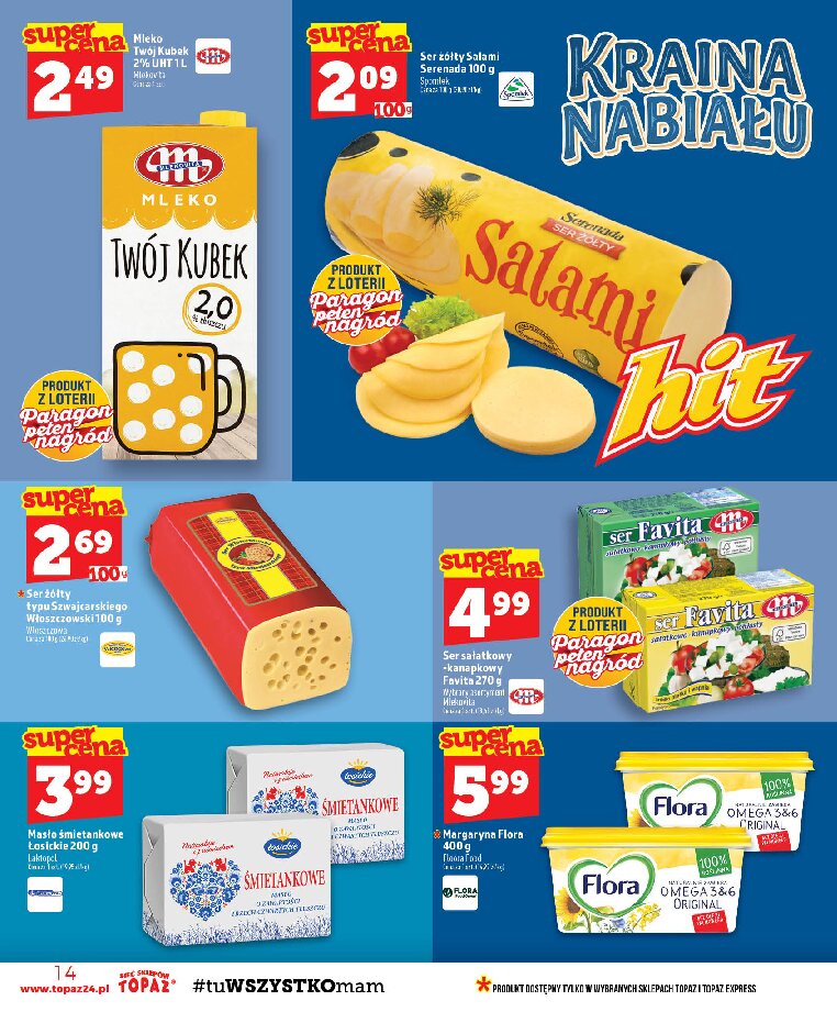 Gazetka Topaz 01/10/2026 – 07/10/2026 - gazetki promocyjne str. 14