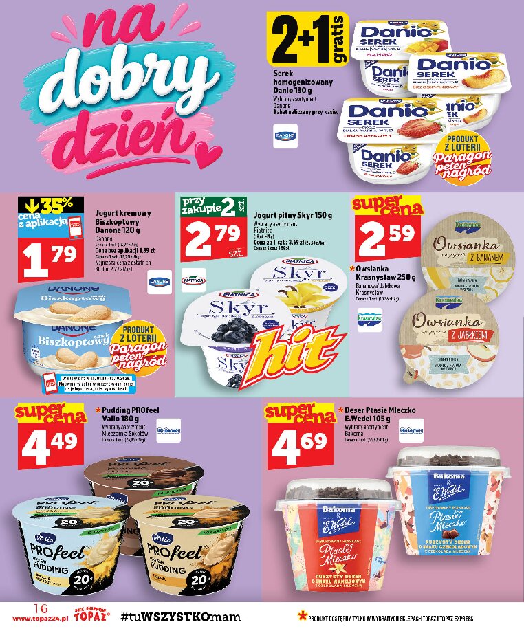 Gazetki promocyjne – nabiał - gazetki promocyjne str. 58