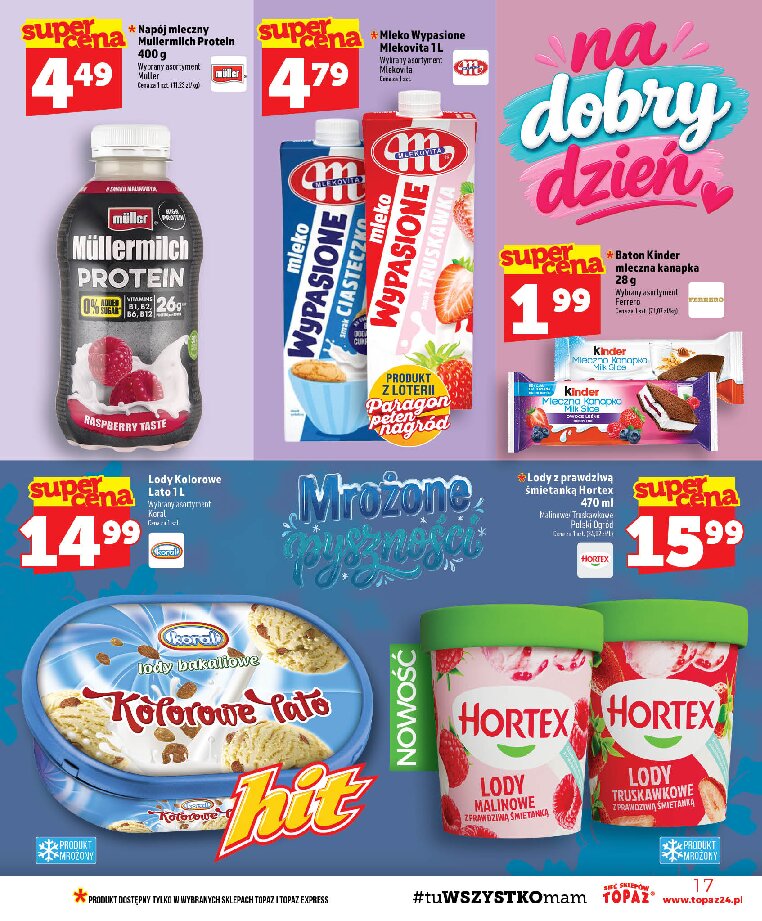 Gazetka Topaz 01/10/2026 – 07/10/2026 - gazetki promocyjne str. 17