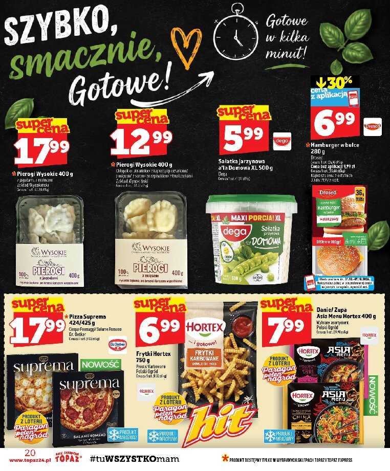 Gazetka Topaz 01/10/2026 – 07/10/2026 - gazetki promocyjne str. 20