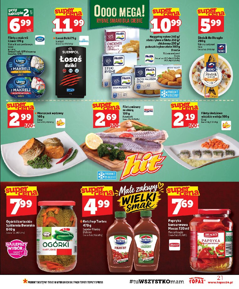 Gazetka Topaz 01/10/2026 – 07/10/2026 - gazetki promocyjne str. 21