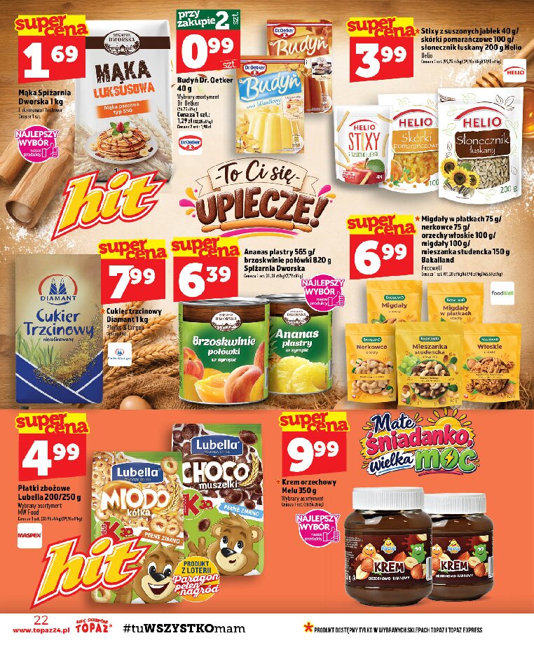 Gazetka Topaz 01/10/2026 – 07/10/2026 - gazetki promocyjne str. 22