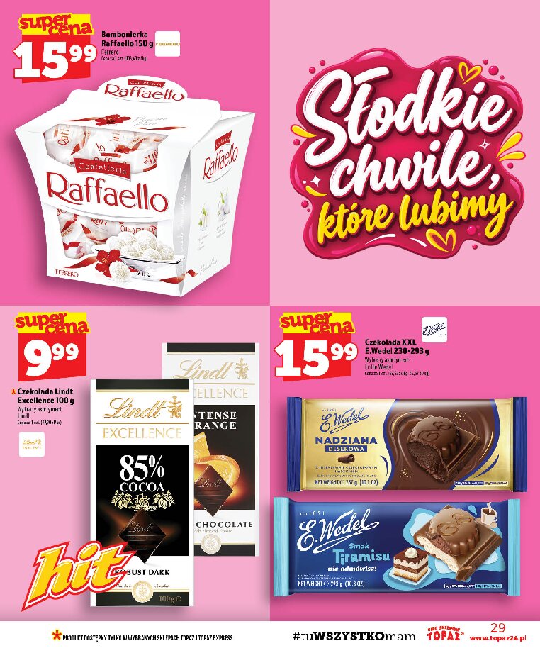 Gazetka Topaz 01/10/2026 – 07/10/2026 - gazetki promocyjne str. 29
