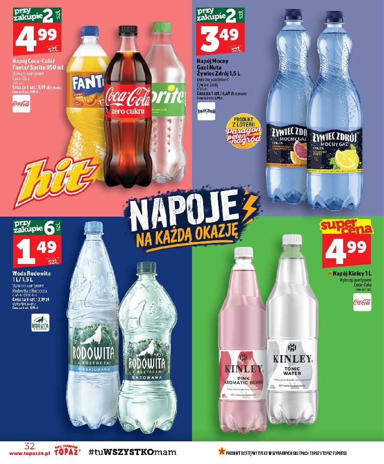Gazetka Topaz 01/10/2026 – 07/10/2026 - gazetki promocyjne str. 32