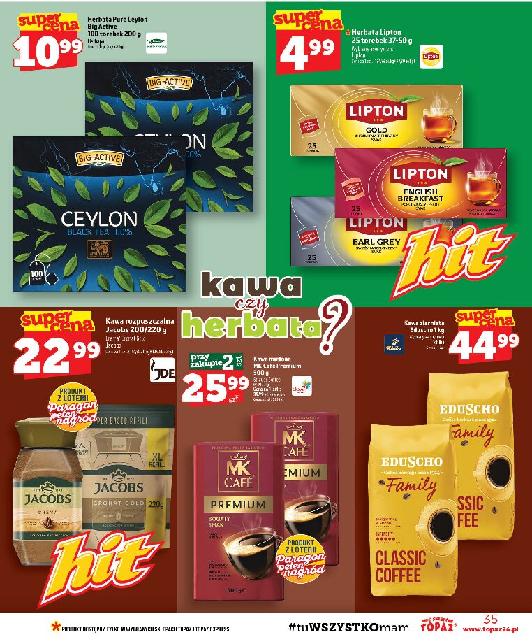 Gazetka Topaz 01/10/2026 – 07/10/2026 - gazetki promocyjne str. 35