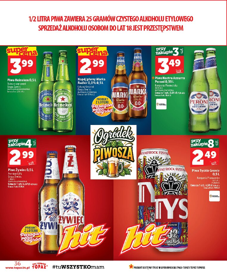 Gazetka Topaz 01/10/2026 – 07/10/2026 - gazetki promocyjne str. 36