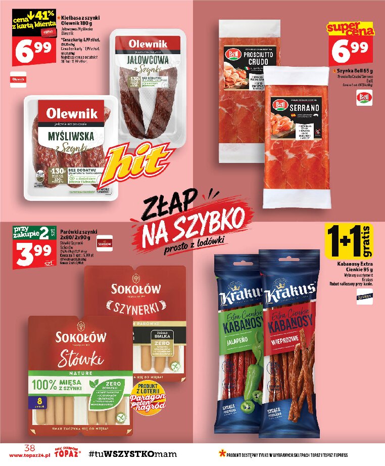 Gazetki promocyjne – wędliny - gazetki promocyjne str. 41