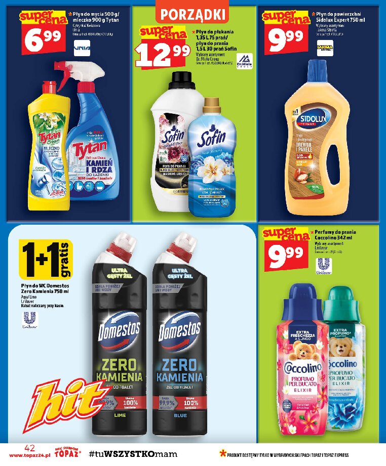 Gazetka Topaz 01/10/2026 – 07/10/2026 - gazetki promocyjne str. 42