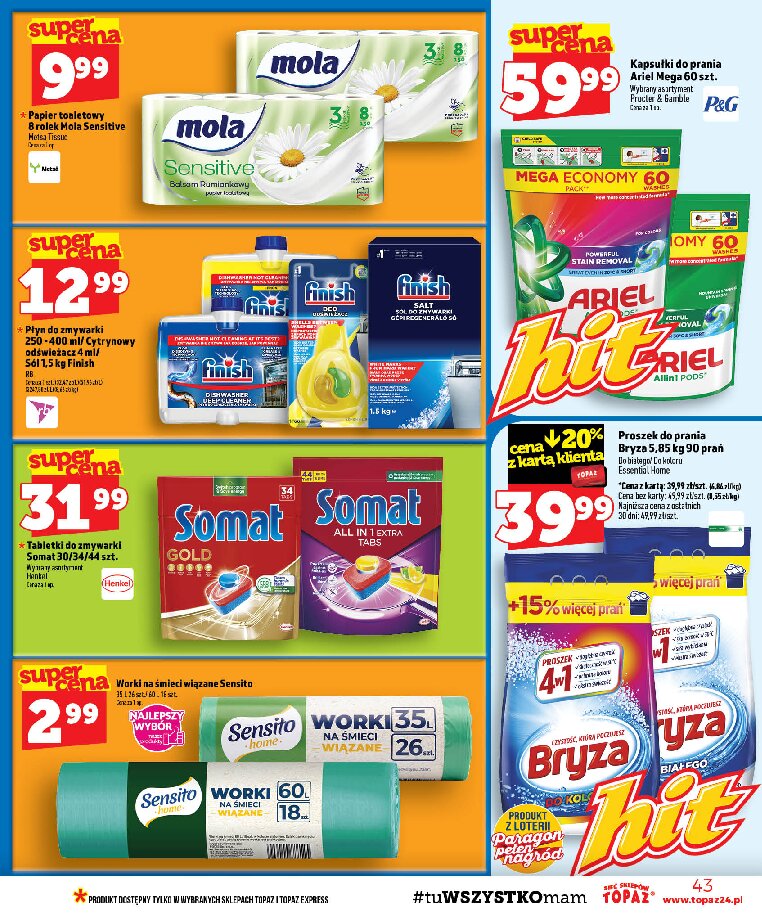 Gazetka Topaz 01/10/2026 – 07/10/2026 - gazetki promocyjne str. 43