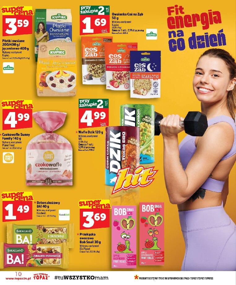 Gazetka Topaz 03/09/2026 – 09/09/2026 - gazetki promocyjne str. 10