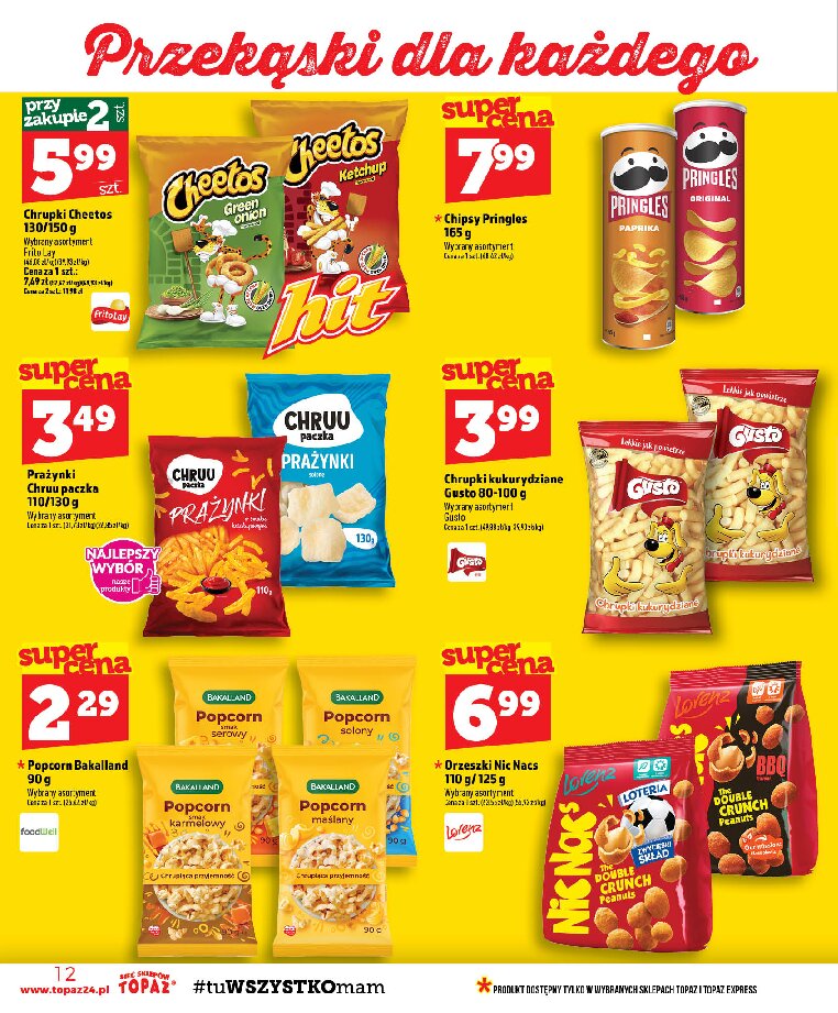 Gazetka Topaz 03/09/2026 – 09/09/2026 - gazetki promocyjne str. 12