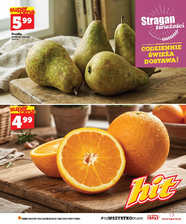 Gazetka Topaz 03/09/2026 – 09/09/2026 - gazetki promocyjne str. 17