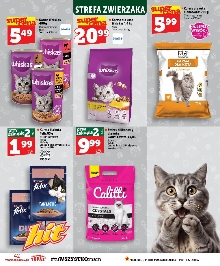 Gazetka Topaz 03/09/2026 – 09/09/2026 - gazetki promocyjne str. 42