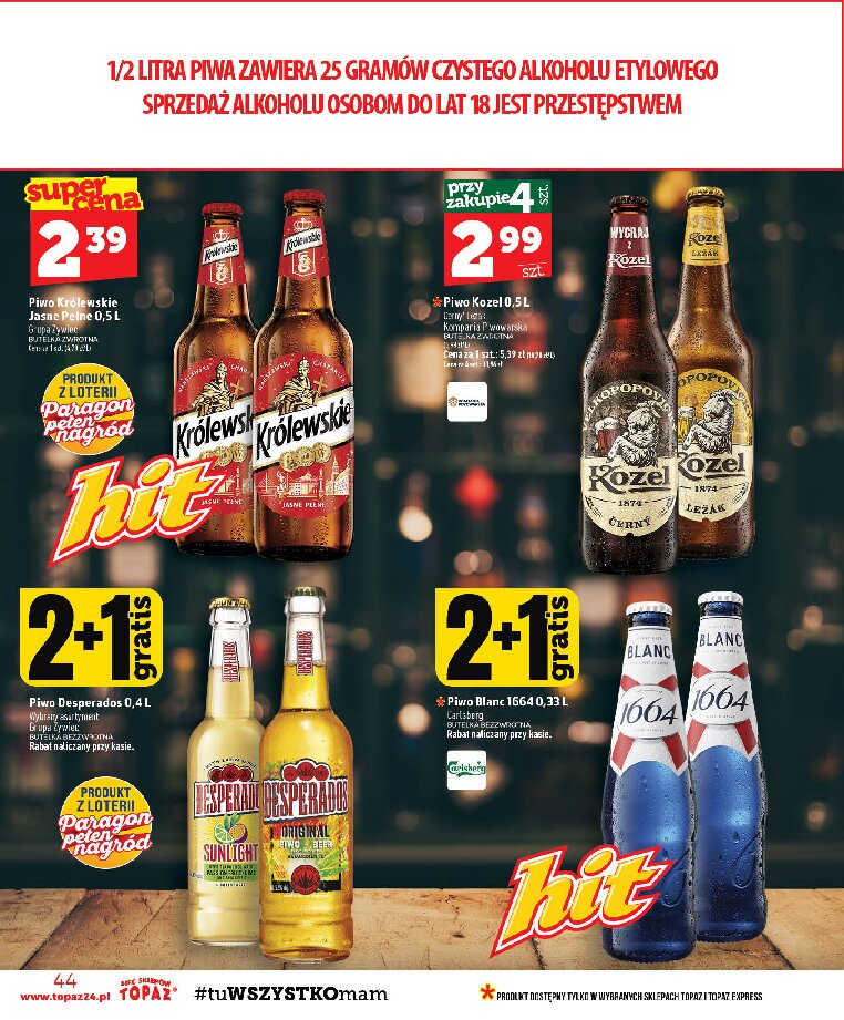 Gazetka Topaz 03/09/2026 – 09/09/2026 - gazetki promocyjne str. 44