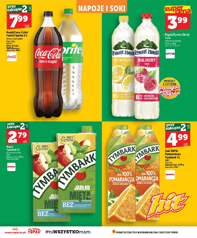 Gazetka Topaz 03/09/2026 – 09/09/2026 - gazetki promocyjne str. 46