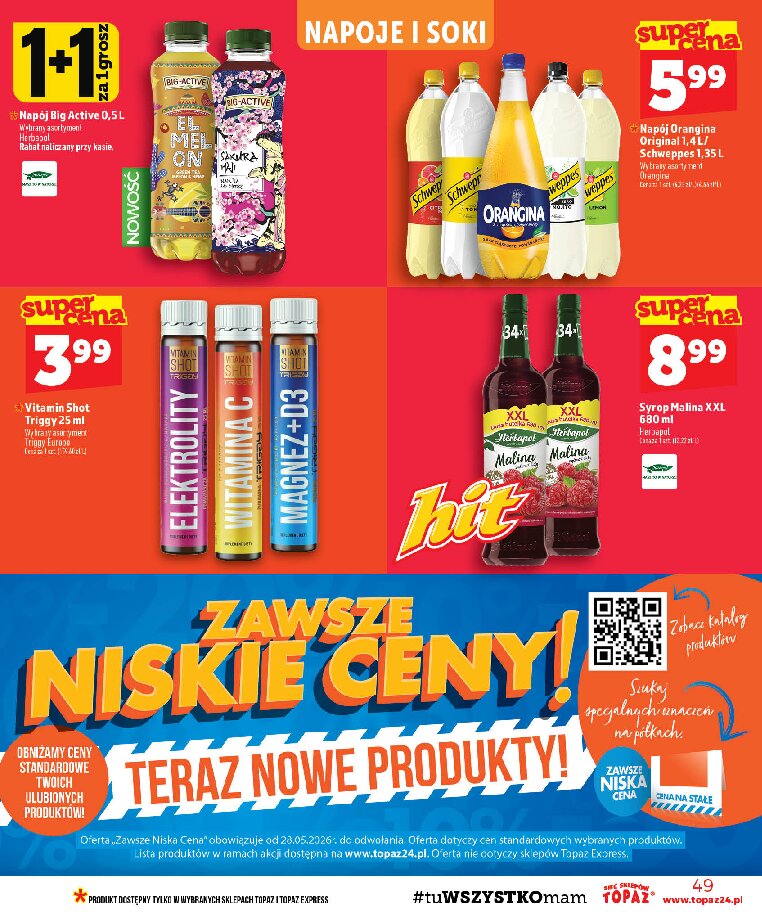 Gazetka Topaz 03/09/2026 – 09/09/2026 - gazetki promocyjne str. 49