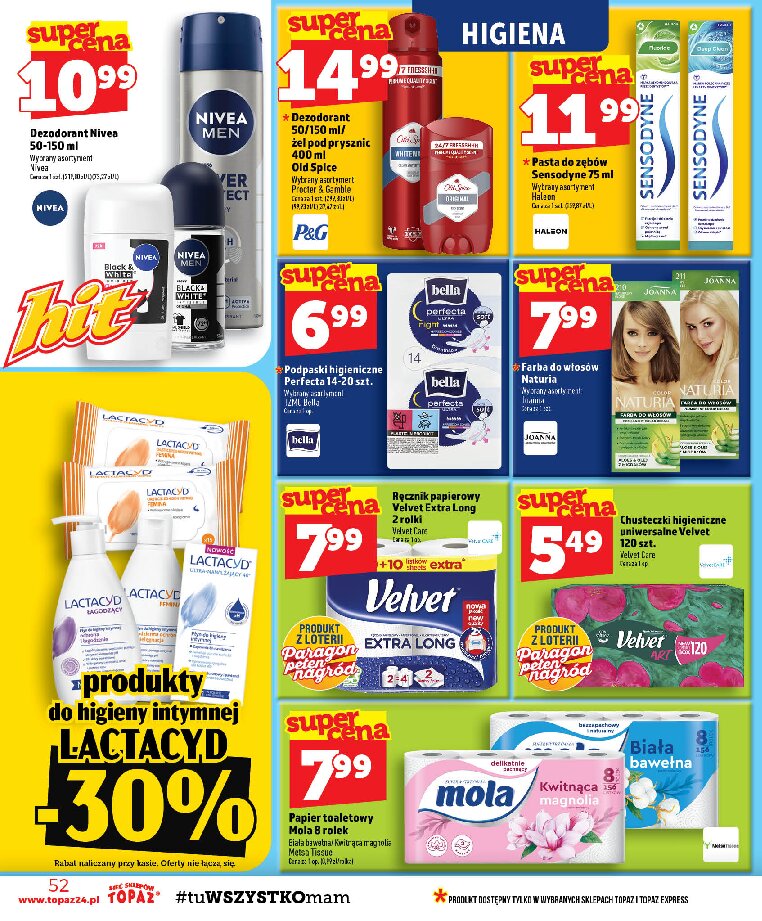 Gazetka Topaz 03/09/2026 – 09/09/2026 - gazetki promocyjne str. 52