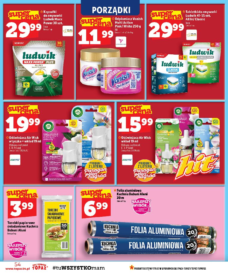 Gazetka Topaz 03/09/2026 – 09/09/2026 - gazetki promocyjne str. 54
