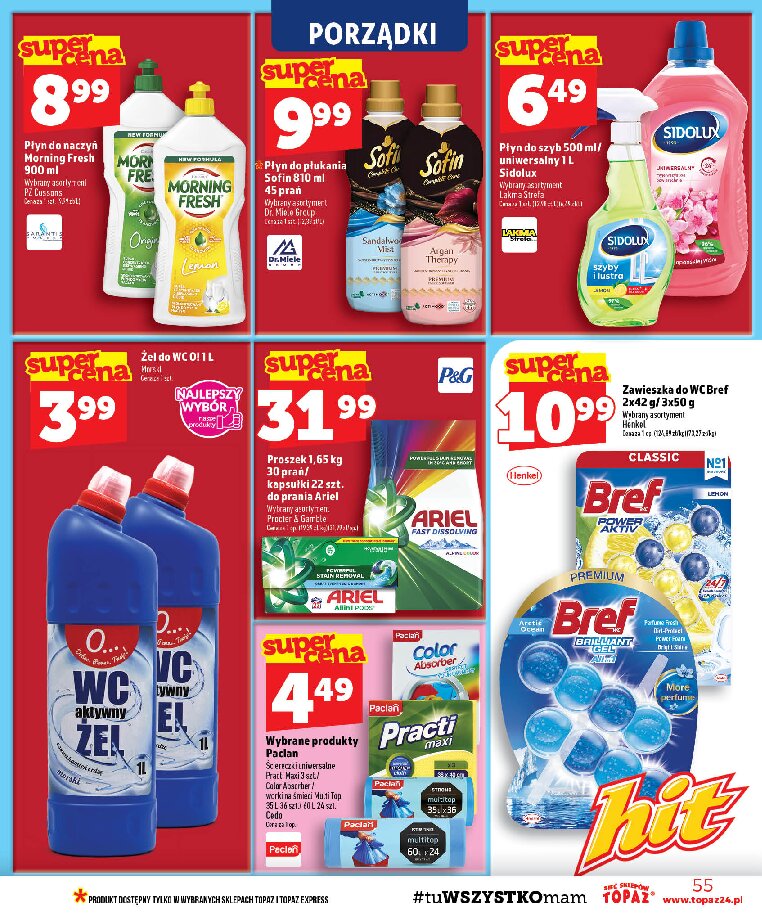 Gazetka Topaz 03/09/2026 – 09/09/2026 - gazetki promocyjne str. 55