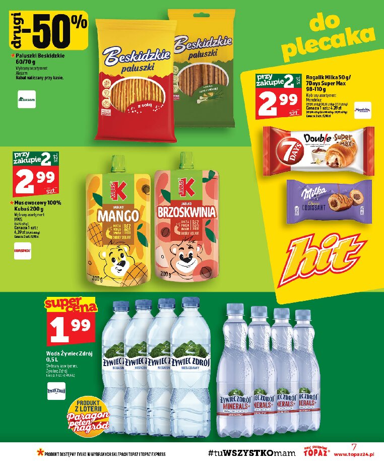 Gazetka Topaz 03/09/2026 – 09/09/2026 - gazetki promocyjne str. 7