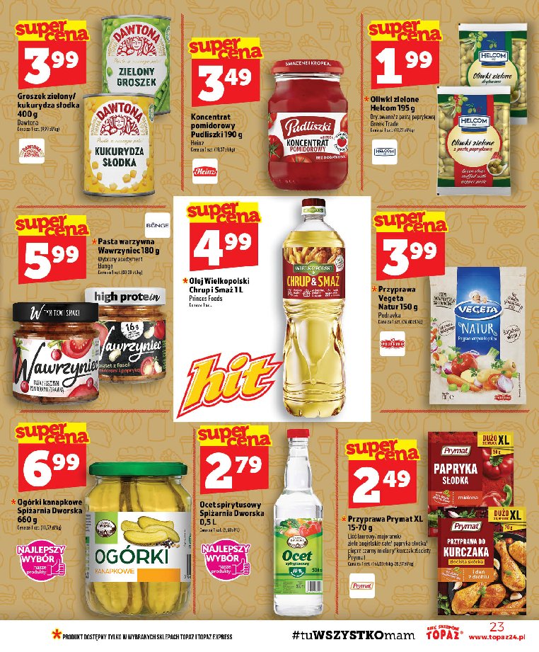 Gazetka Topaz 06/08/2026 – 12/08/2026 - strona 23