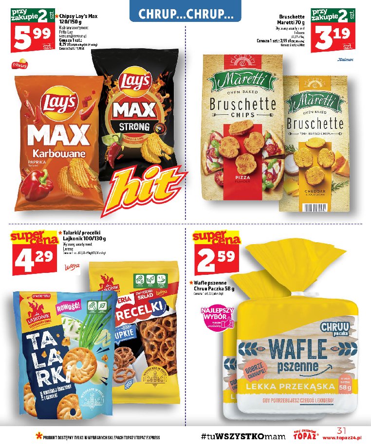 Gazetka Topaz 06/08/2026 – 12/08/2026 - strona 31
