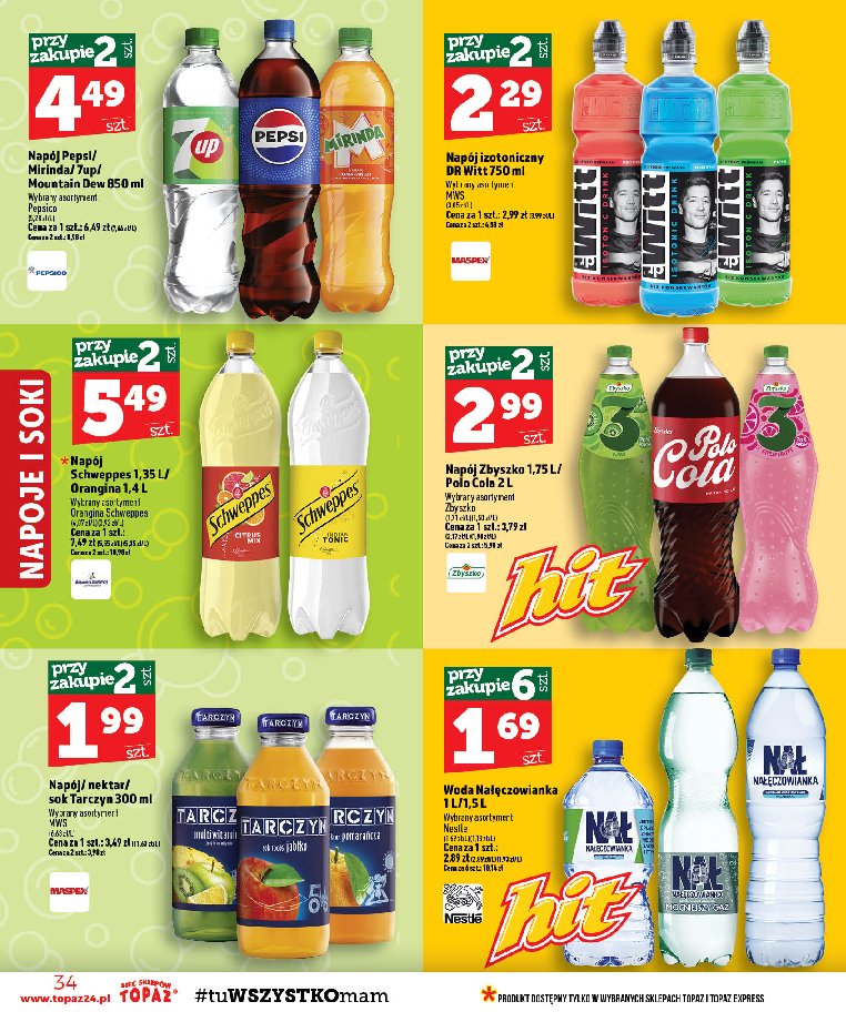 Gazetka Topaz 06/08/2026 – 12/08/2026 - strona 34