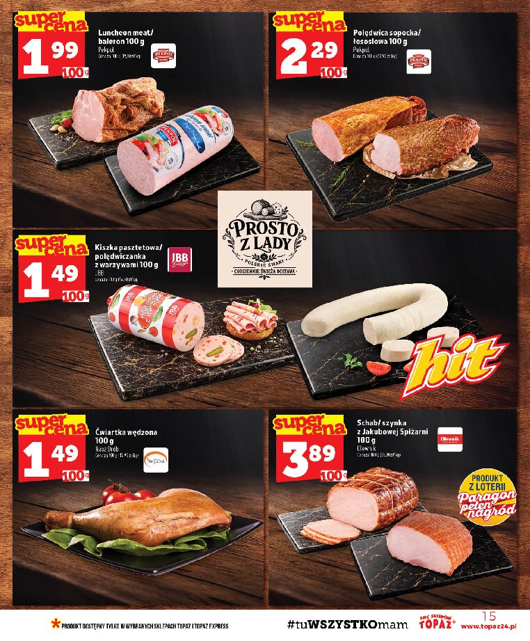Gazetka Topaz 08/10/2026 – 14/10/2026 - gazetki promocyjne str. 15