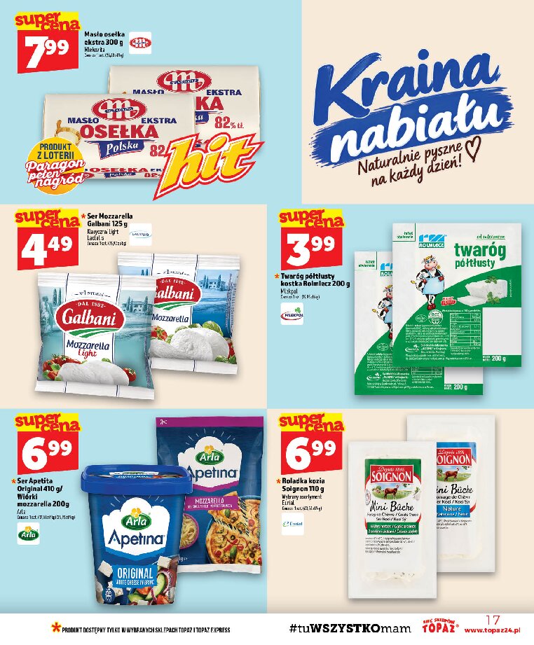 Gazetka Topaz 08/10/2026 – 14/10/2026 - gazetki promocyjne str. 17