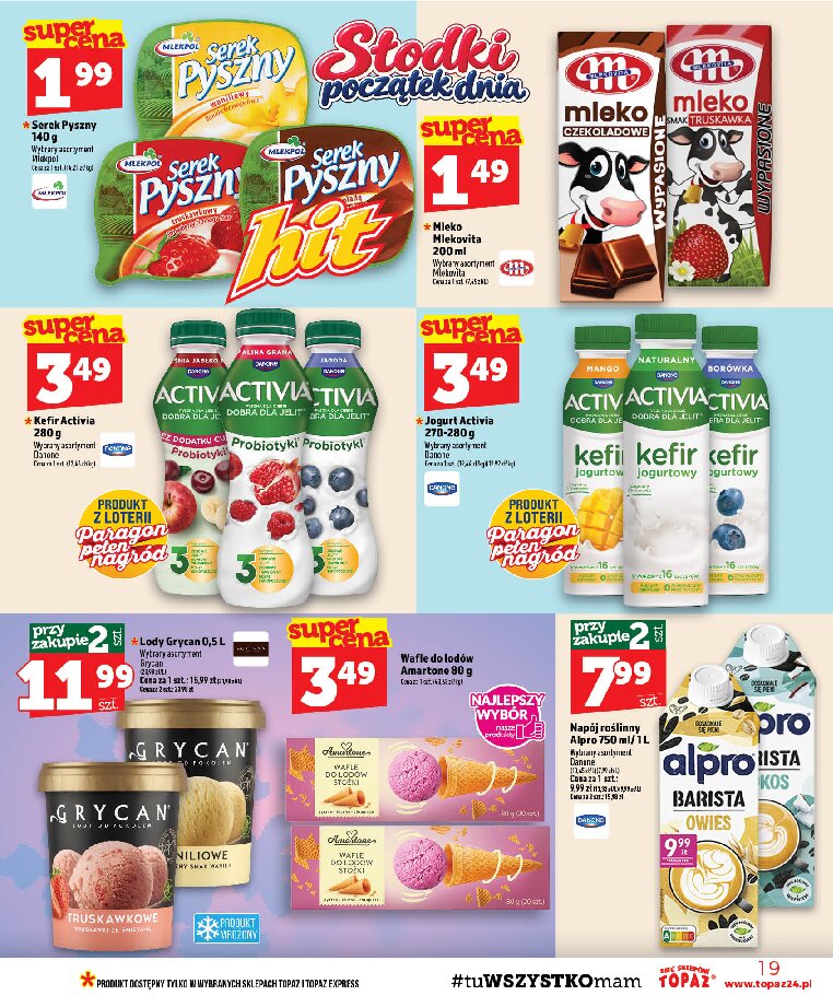 Gazetka Topaz 08/10/2026 – 14/10/2026 - gazetki promocyjne str. 19