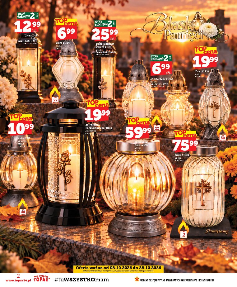 Gazetka Topaz 08/10/2026 – 14/10/2026 - gazetki promocyjne str. 2