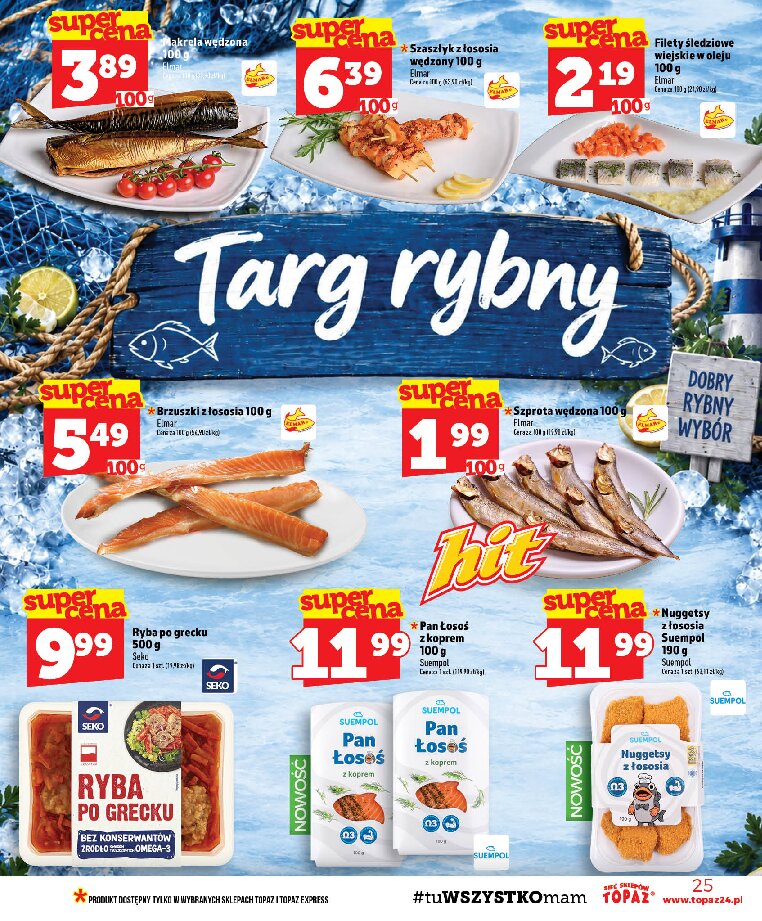 Gazetka Topaz 08/10/2026 – 14/10/2026 - gazetki promocyjne str. 25