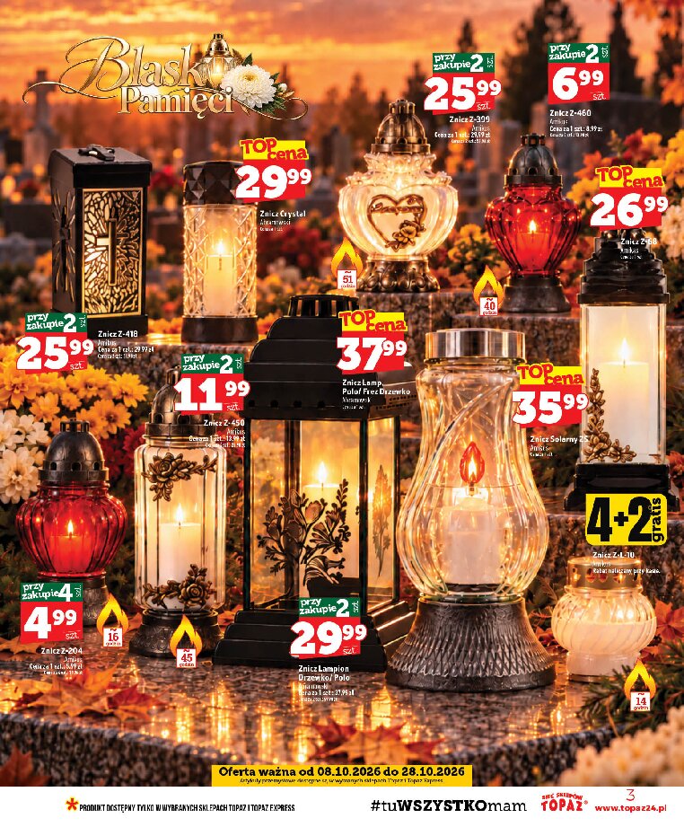Gazetka Topaz 08/10/2026 – 14/10/2026 - gazetki promocyjne str. 3