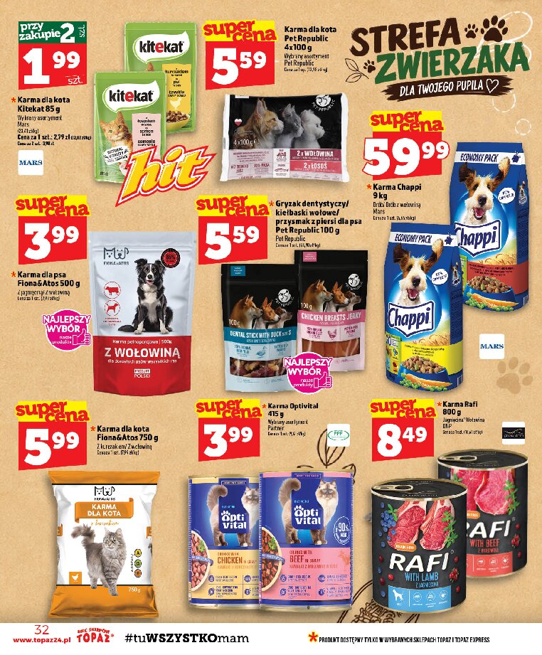 Gazetka Topaz 08/10/2026 – 14/10/2026 - gazetki promocyjne str. 32