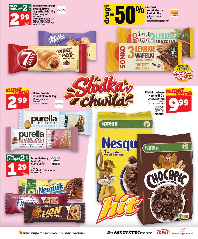 Gazetka Topaz 08/10/2026 – 14/10/2026 - gazetki promocyjne str. 33