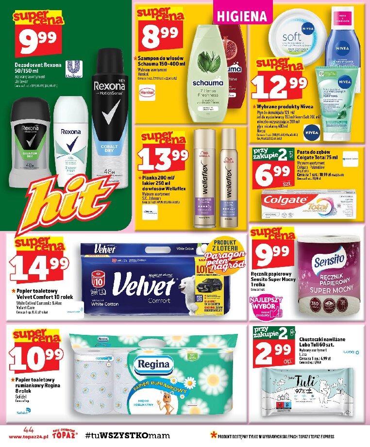 Gazetka Topaz 08/10/2026 – 14/10/2026 - gazetki promocyjne str. 44