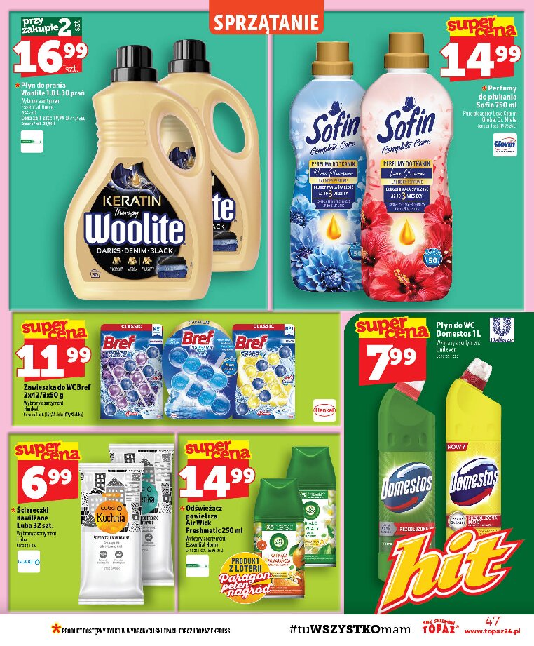 Gazetka Topaz 08/10/2026 – 14/10/2026 - gazetki promocyjne str. 47
